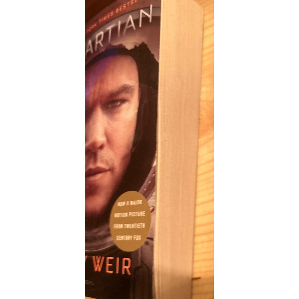 The Martian by Andy Weir (2015, Paperback, Movie Tie-In) NEW Good Condition - Picture 2 of 7